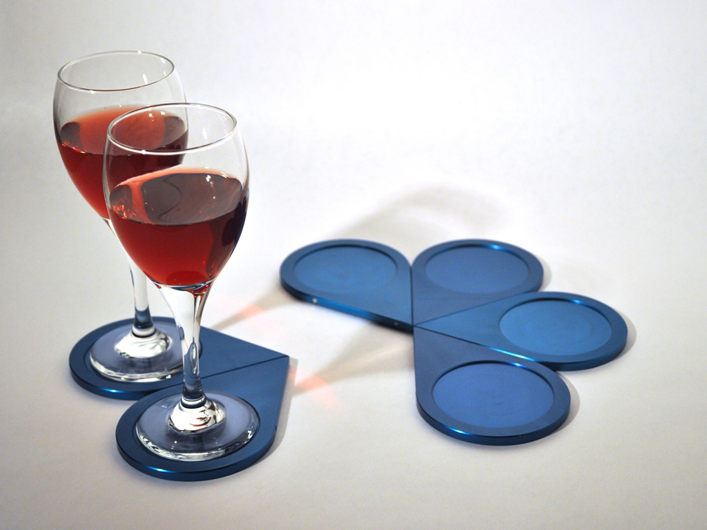 cohesion coasters / in use