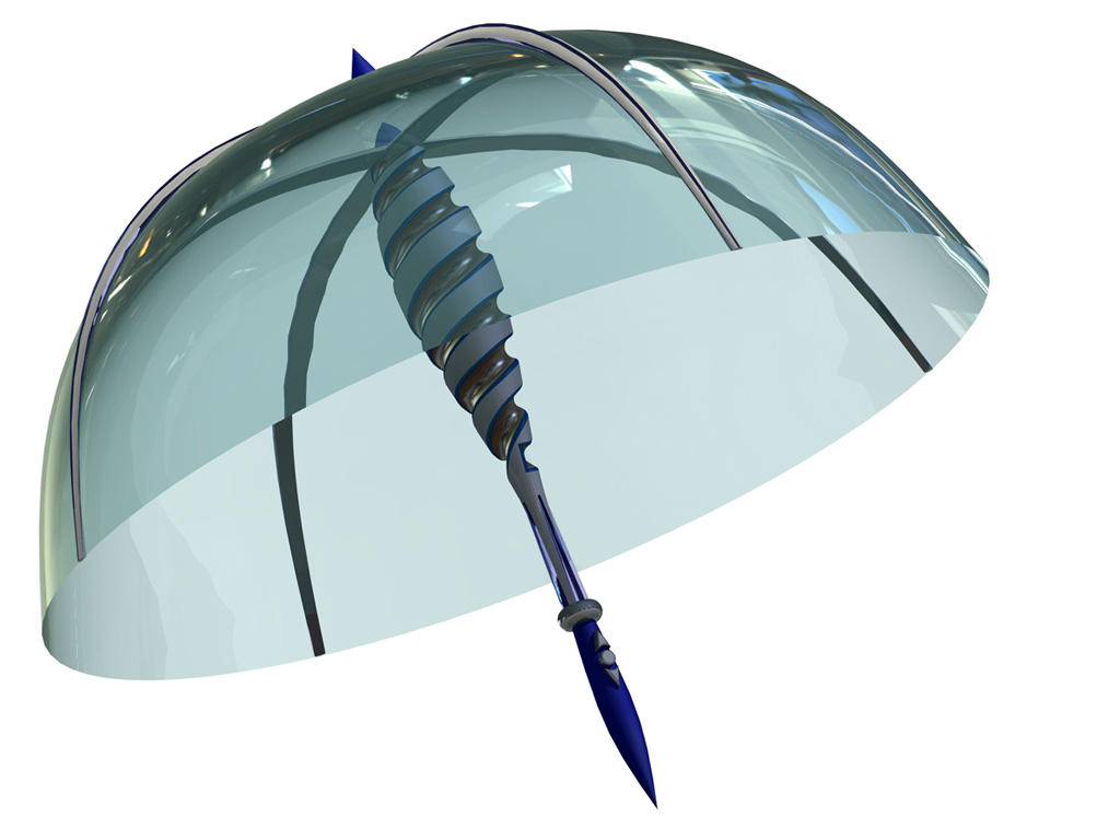 shape memory umbrella