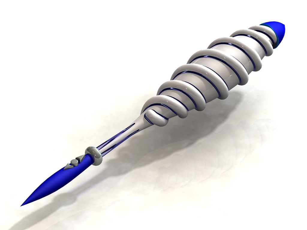 shape memory umbrella / collapsed